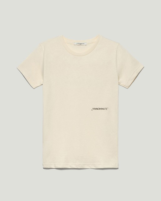 T-Shirt Bianco Burro