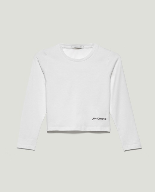 T-Shirt Crop Bianco