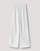 Pantalone In Interlock Vita Alta Bianco