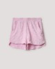 Shorts In Spugna Con Etichetta Rosa Tiariè