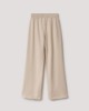 Modal Soft Touch Pantalone In Interlock Over Beige Sand