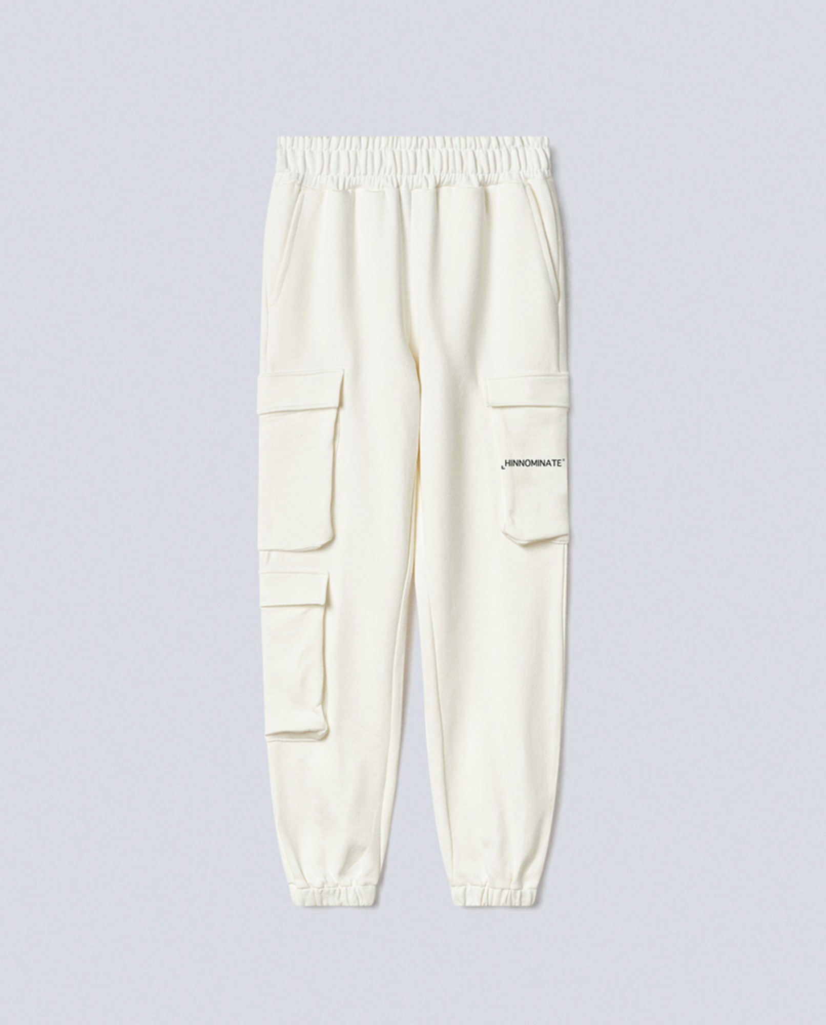 PANTALONE CON TASCONI LATERALI E STAMPA