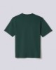 T-Shirt In Jersey Con Stampa Verde Bosco