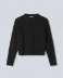 Maglia Paricollo Rasata Con Bottoni Personalizzati Nero