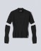 Maglia Lupetto In Costina Mossa Con Manicotti  • Nero