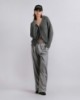 Pantalone Over Con Pences e Coulisse in Vita •  Grigio Melange