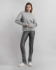 Scaldamuscoli Con Rotture Con Etichetta  • Grigio Melange
