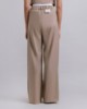 Pantalone Over Con Pences e Ampio al Fondo • Tortora