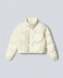Piumino Corto Con Maniche Removibili • Off White