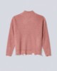 Maglia Dolcevita Perlata Con Rotture  • Old Rose