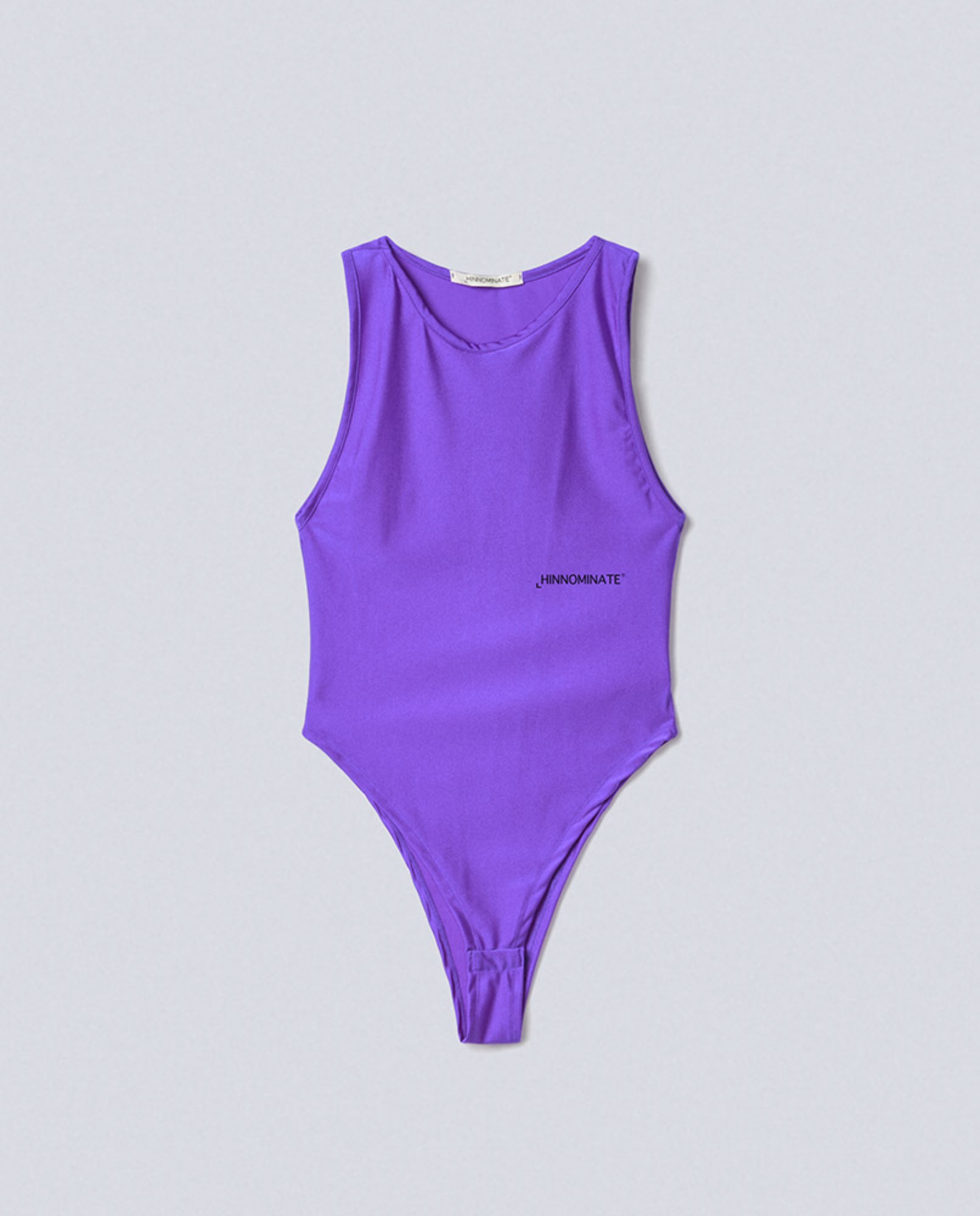 Body Smanicato In Lycra Con Stampa •  Iris