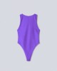 Body Smanicato In Lycra Con Stampa •  Iris