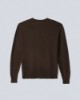 Picture of Maglia Paricollo Misto Cashmere Con Intarsio • Moro
