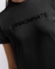 Picture of Jersey T-Shirt With Flock Black