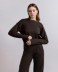 Picture of Crew-neck sweater with flock print Teddy