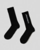 Calza con intarsio • Nero