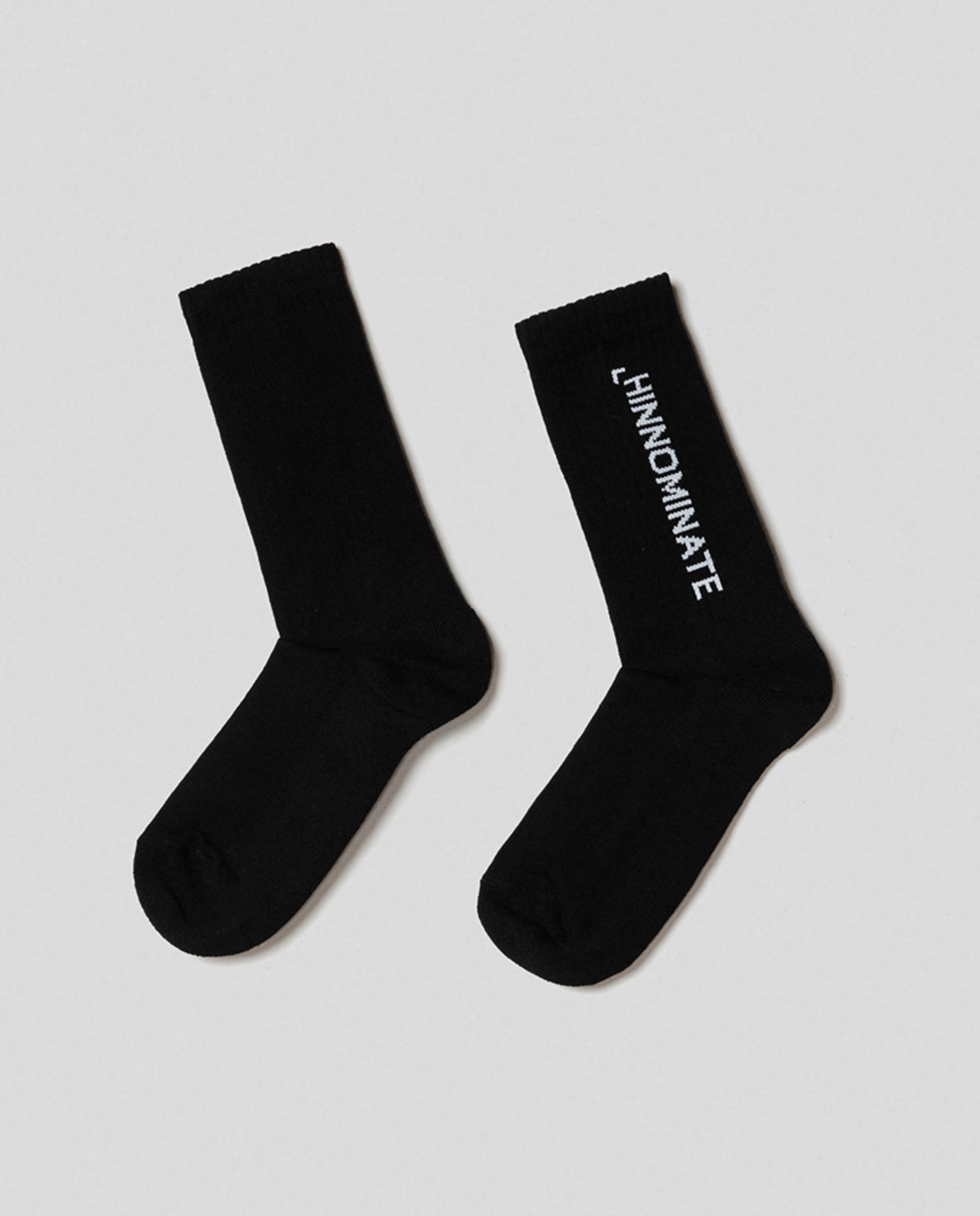 Calza con intarsio  • Nero