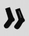 Calza con intarsio  • Nero