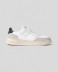 Sneakers bassa in action leather ed inserti in suede  • Nero