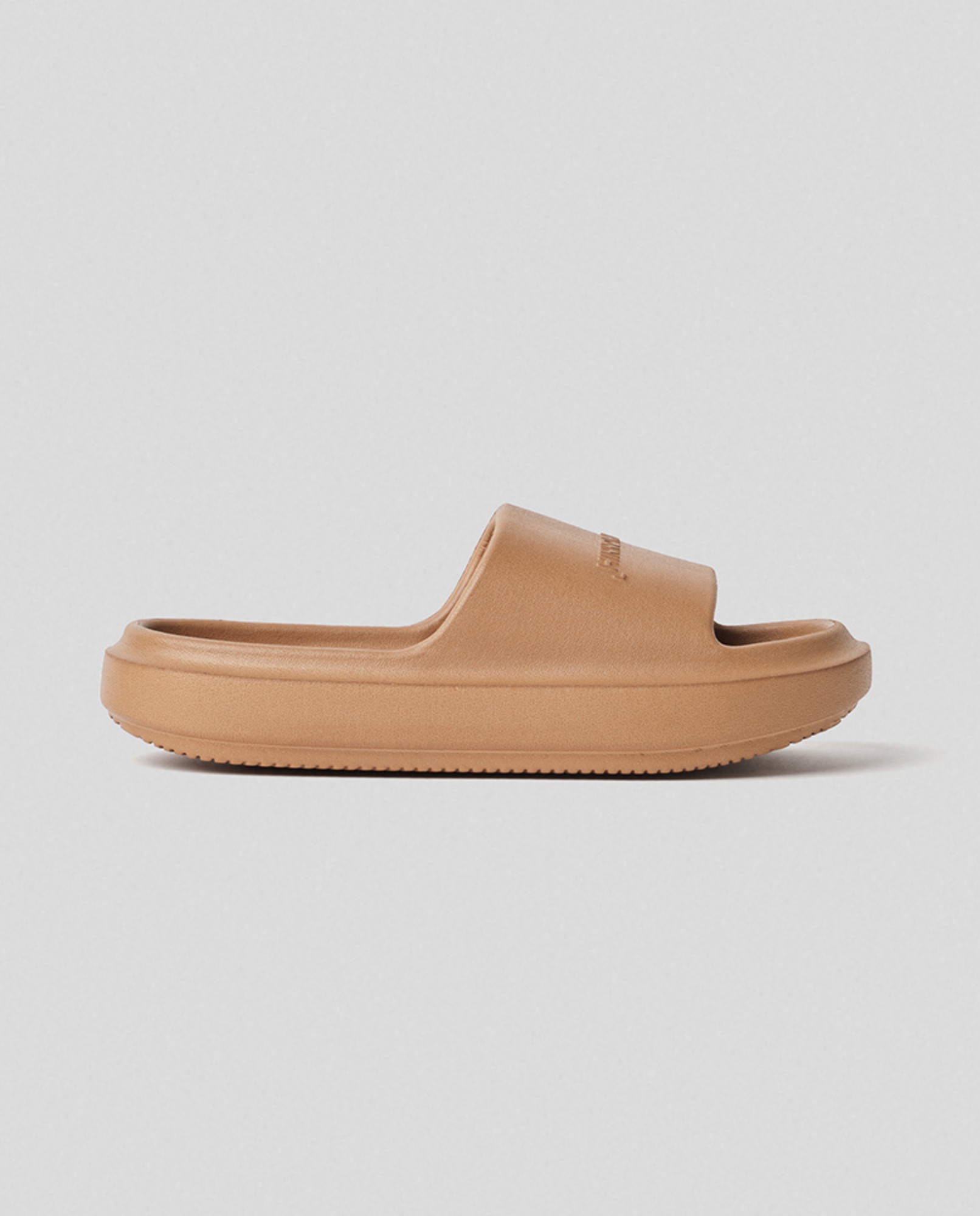 Sandalo in gomma • Beige nocciola