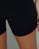 Ciclista  fitness a vita alta corto • Nero
