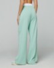 Pantalone dritto in modal  con boxer popeline • Verde giada