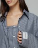 Camicia/abito con elastico al fondo • Nero