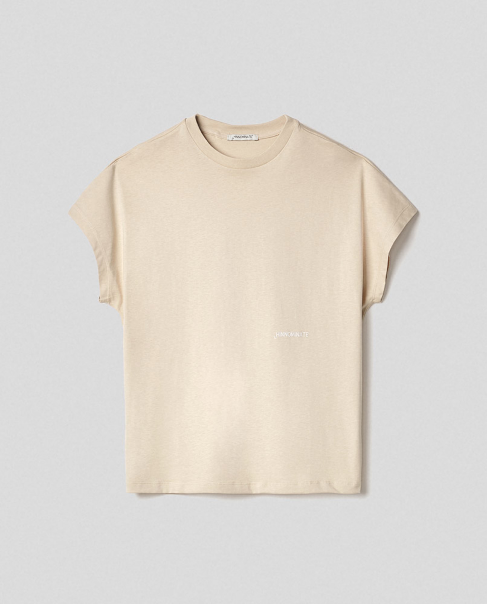 T-shirt mezza manica ampia in jersey • Safari