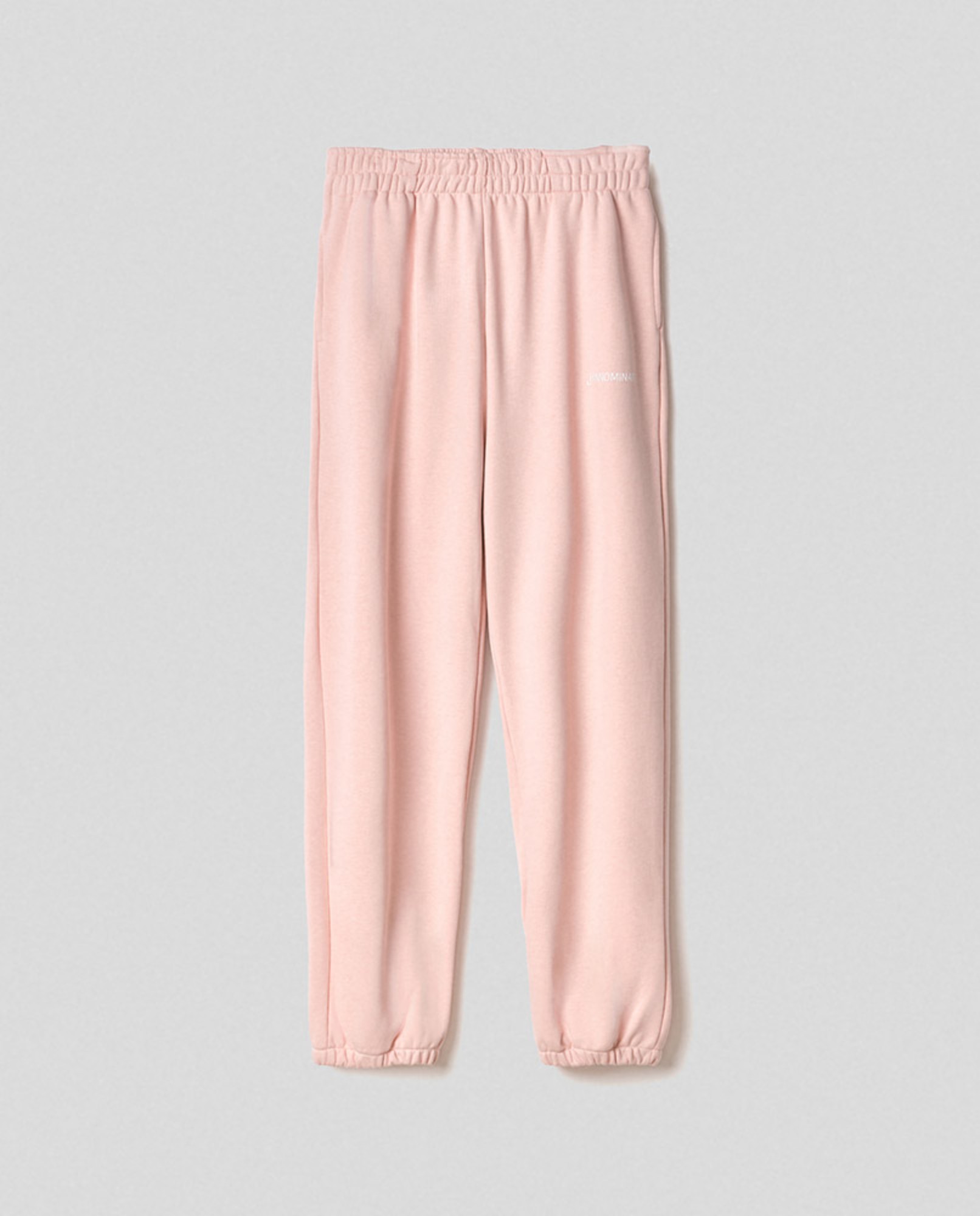 Pantalone over in felpa con elastico al fondo • Cipria