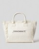 Borsa in canvas grande  • Bianco
