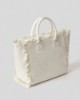 Borsa in canvas grande  • Bianco