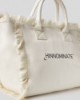 Borsa in canvas grande  • Bianco