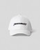 Cappello con visiera con ricamo sul davanti • Bianco