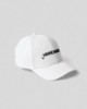 Cappello con visiera con ricamo sul davanti • Bianco