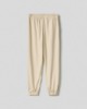 Pantalone in modal basico con elastico al fondo • Safari