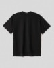 T-shirt mezza manica in modal over • Nero