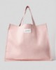 Borsa in canvas grande • Cipria