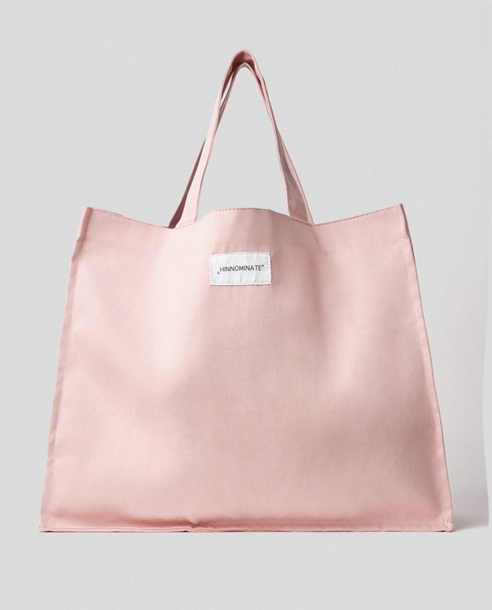 Borsa in canvas grande • Cipria