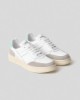 Sneakers bassa in action leather ed inserti in suede  • Verde giada