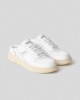 Sneakers bassa sabot in action leather • Bianco