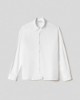 Camicia in lino basica • Bianco