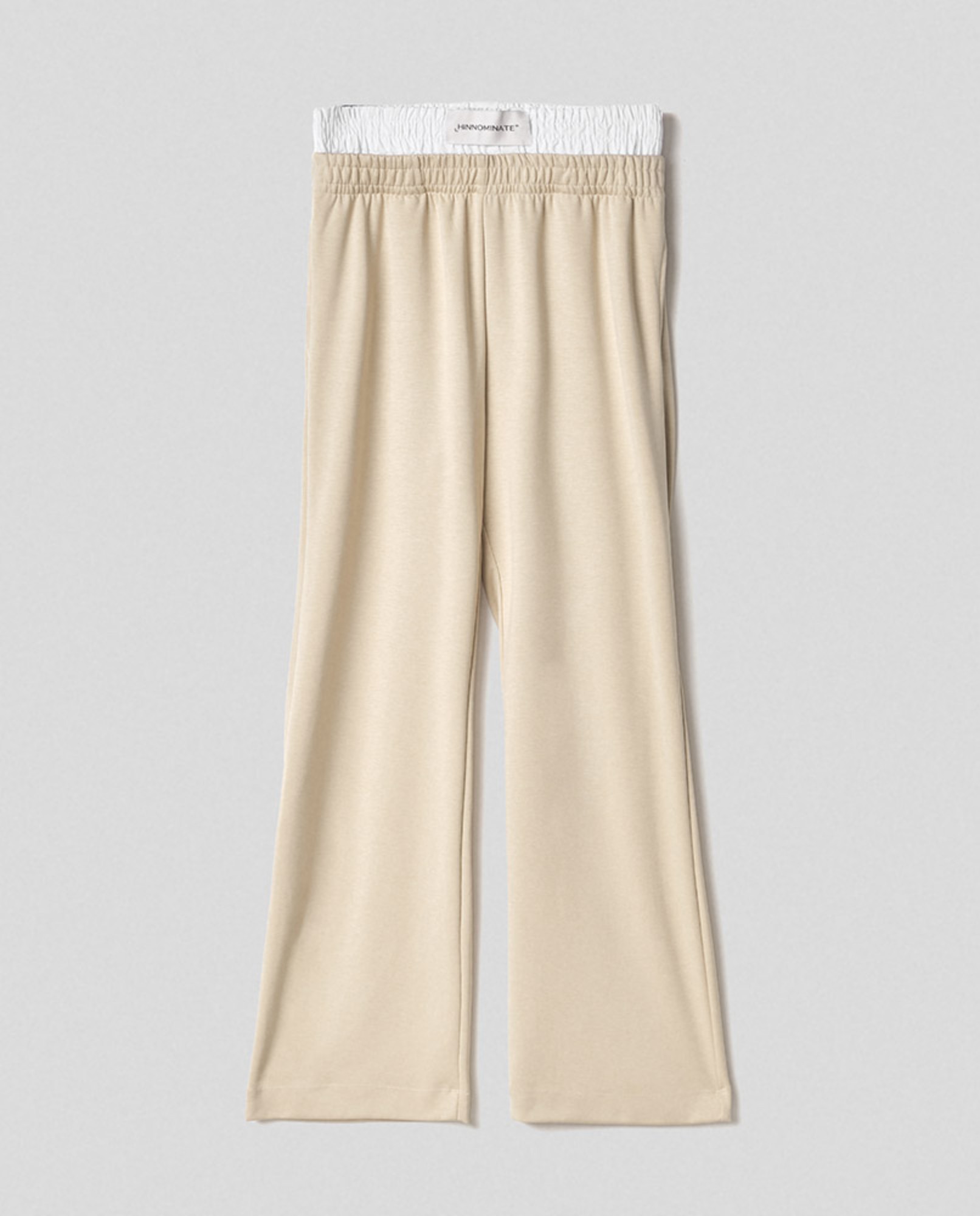Pantalone dritto in modal  con boxer popeline • Safari