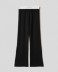 Pantalone dritto in modal  con boxer popeline • Nero