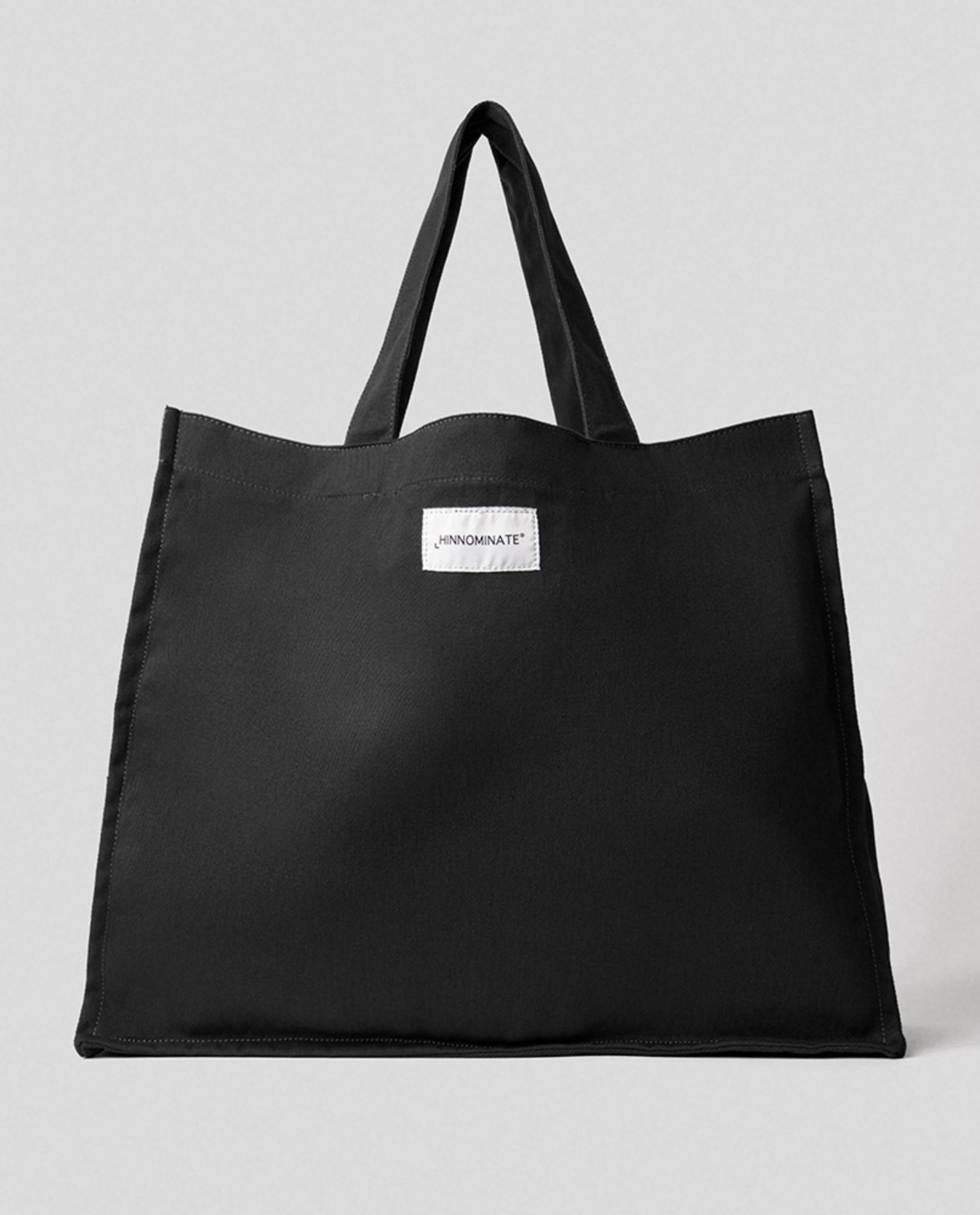 Borsa in canvas grande • Nero