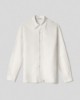 Camicia in lino basica • Ecru
