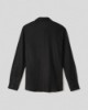 Camicia in lino basica • Nero