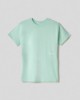 T-shirt mezza manica in jersey basica • Verde giada