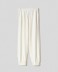 Pantalone in modal basico con elastico al fondo • Off white