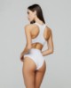 Top In Costina Con Elastico  • Bianco