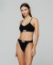Reggiseno In Costina Con Elastico  • Nero